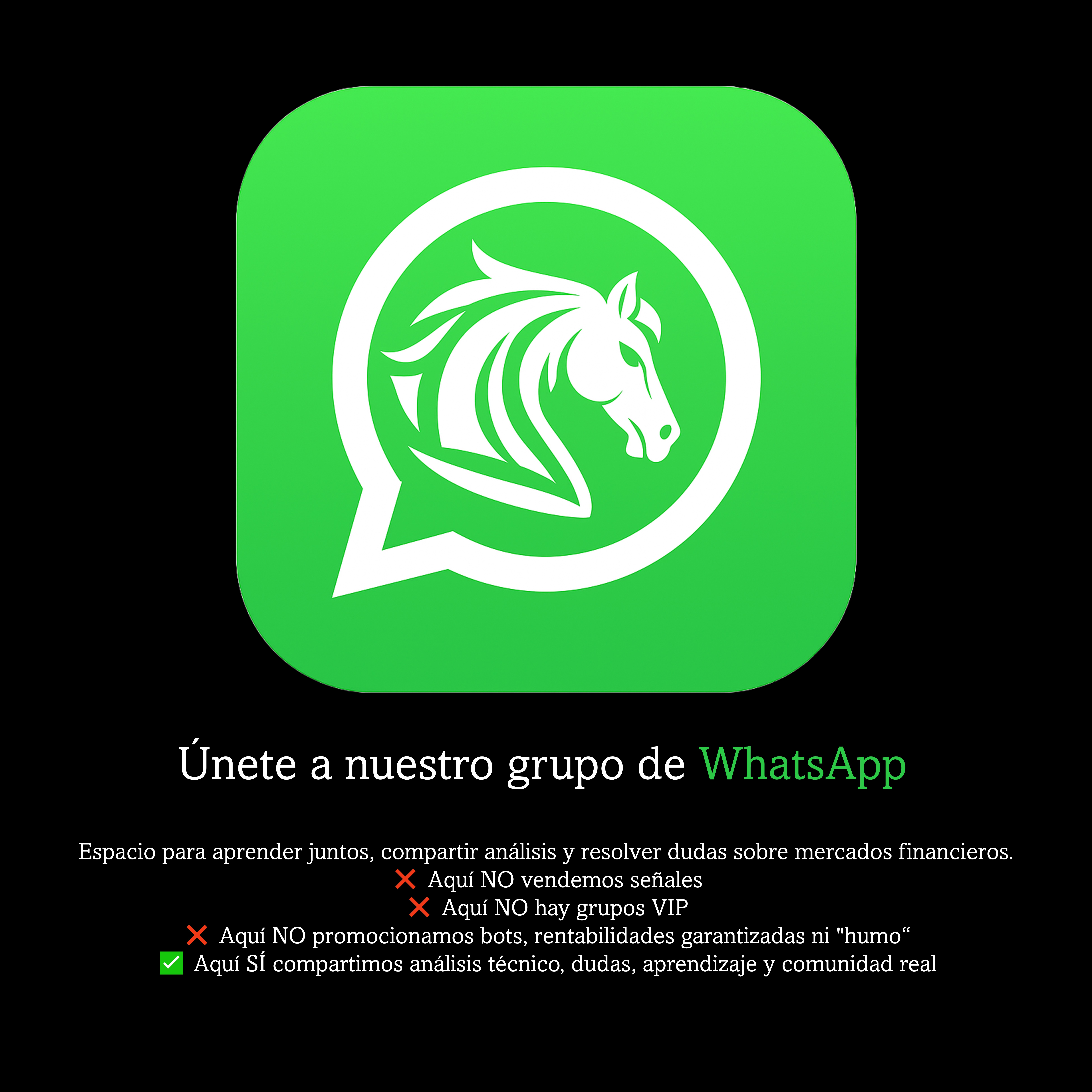 Únete a nuestro grupo de WhatsApp