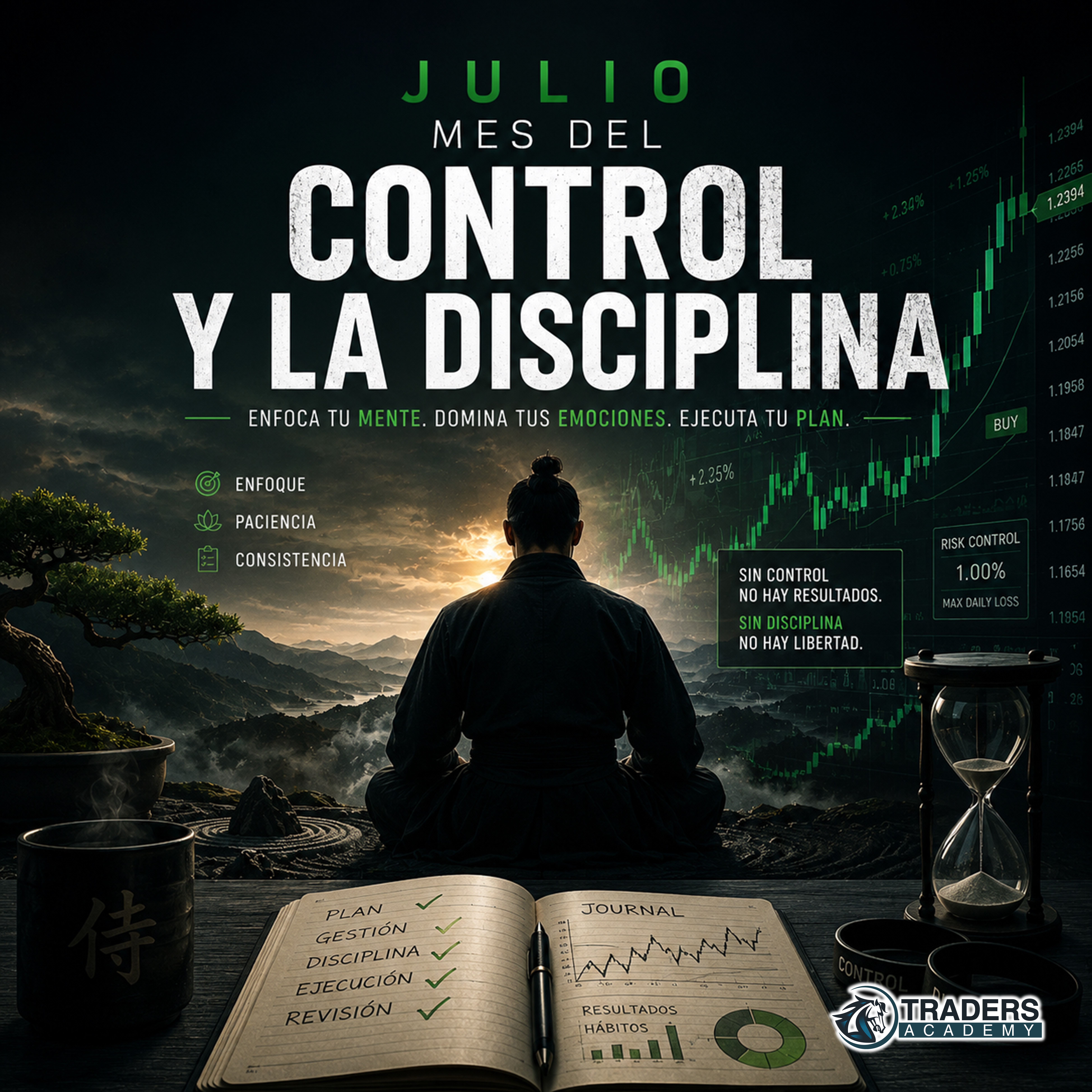 Julio, mes del control y la disciplina